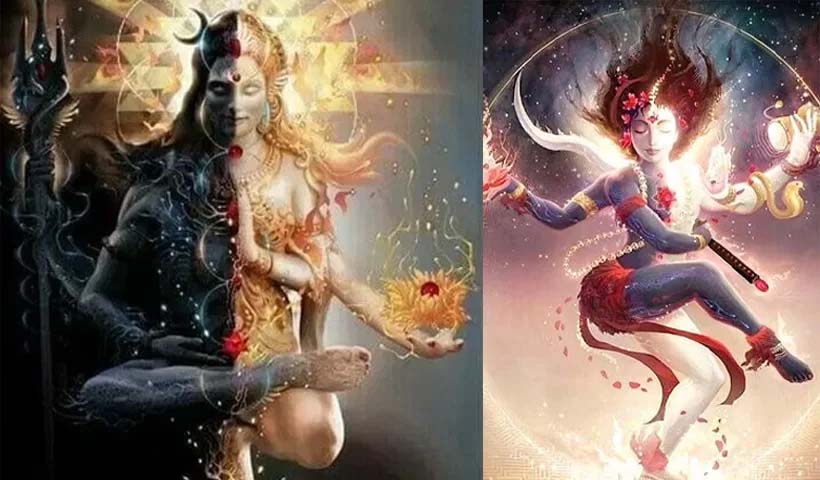 Shiva and Shakti symbolize male and female equality